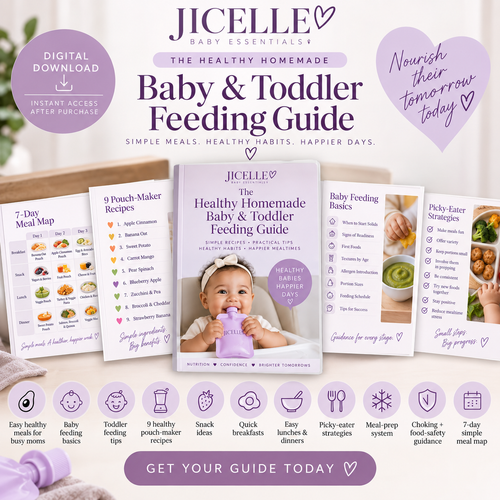 Pouch Filler Station & Toddler Feeding Guide